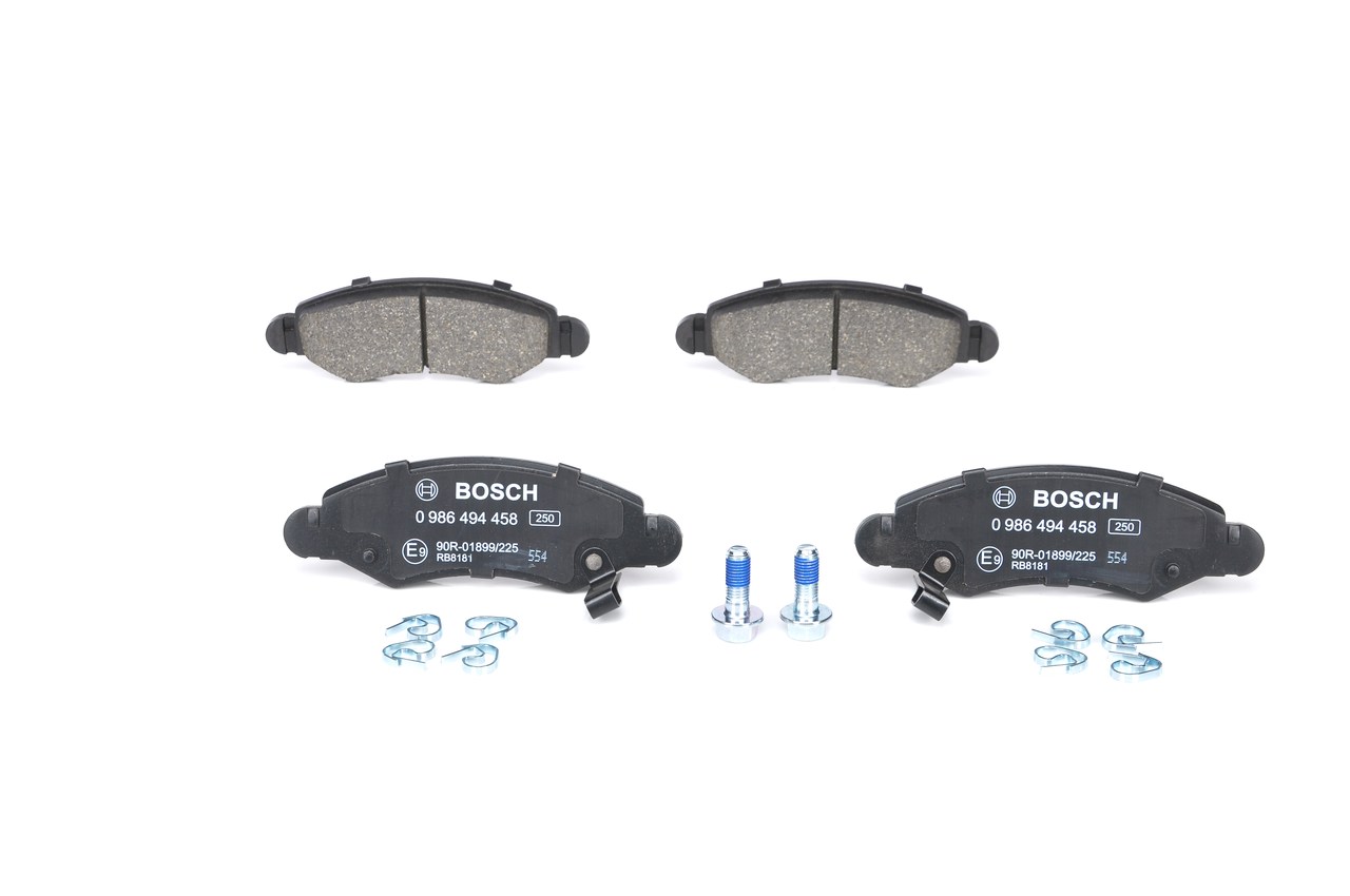 BOSCH 0 986 494 458 Jarrupalat Suzuki Wagon R+ MM 1.3 DDiS (RB 413D) 70 hv Z13DT