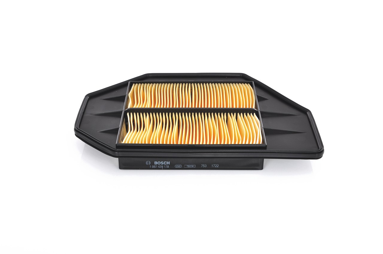 BOSCH 1 987 429 178 Luftfilter Honda Civic eu7 1.7 CTDi (EP4, EU9) 100 hk 4EE-2