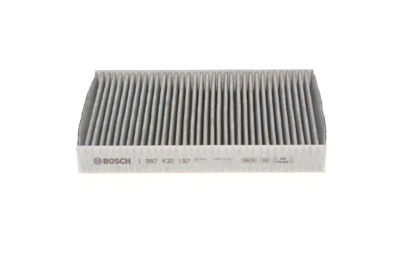 BOSCH 1 987 432 197 Filtre d'habitacle Clio 2 1.6 Flex 110CV 2003