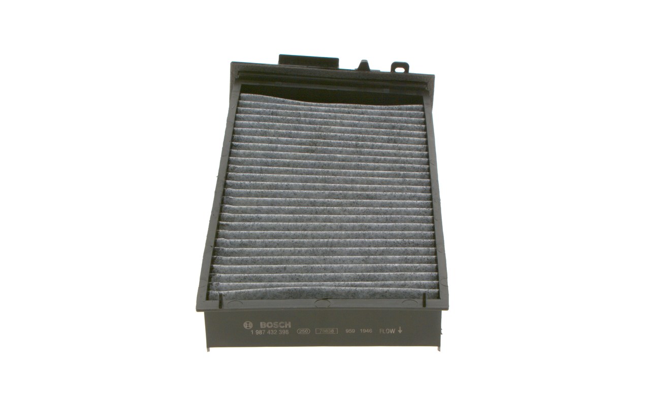 BOSCH 1 987 432 398 Pollen filter Citroën C5 1 3.0 V6 207 hp XFX (ES9J4S)
