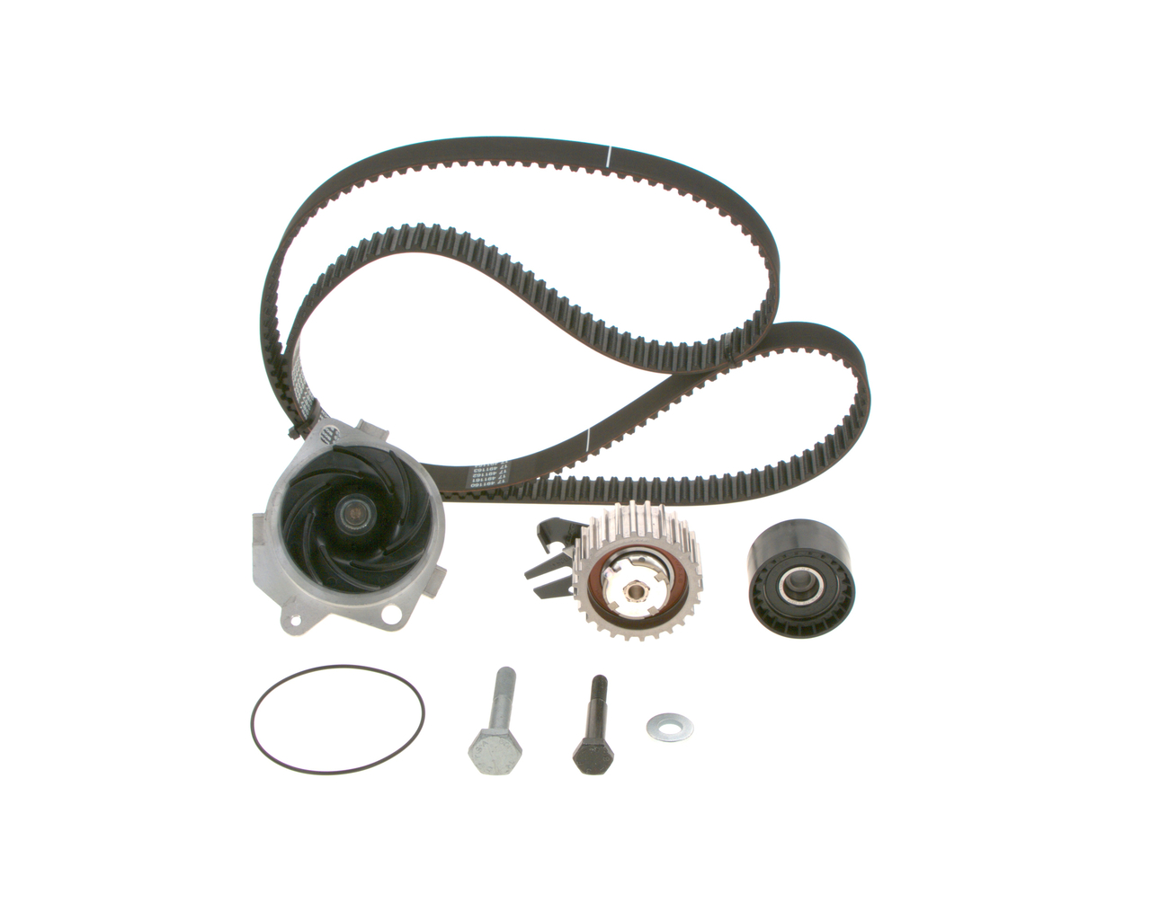 BOSCH 1 987 948 748 Vezérműszíj készlet vízpumpával FIAT Doblo 119 1.9 D (223AXB1A) 63 LE