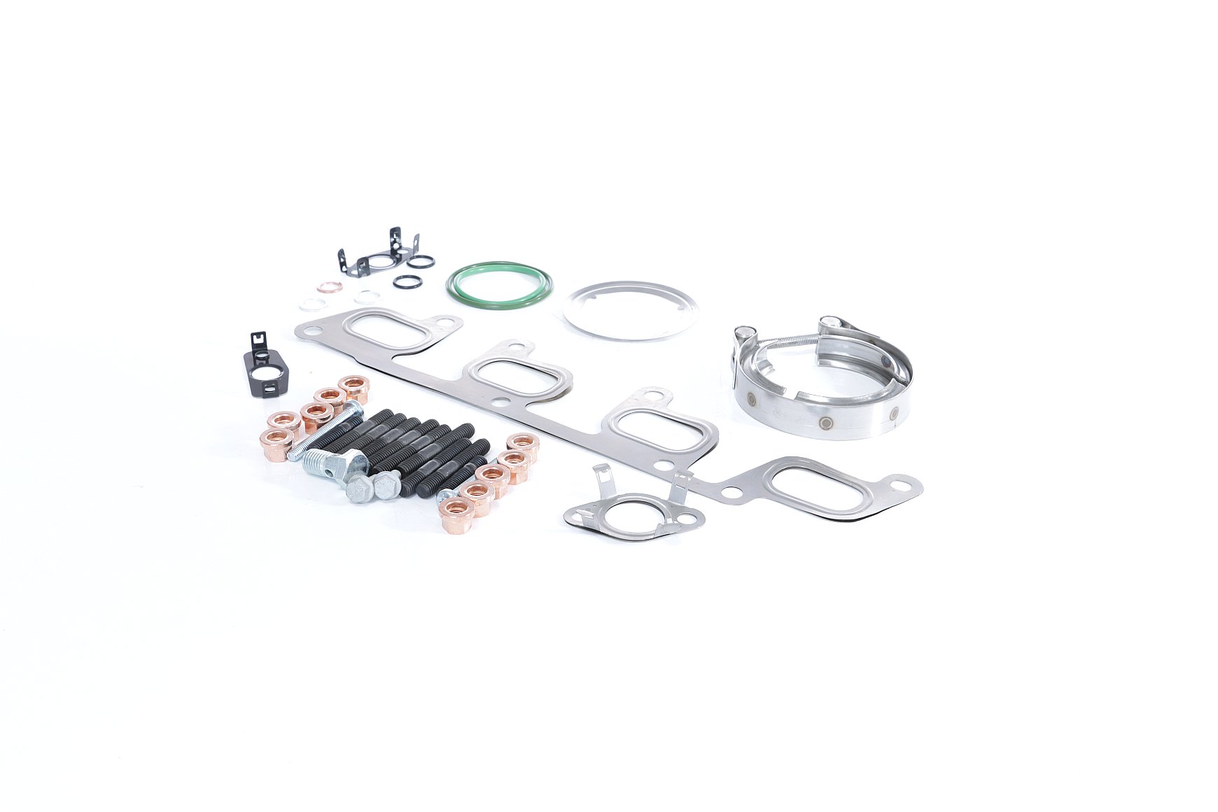 BTS TURBO T931297ABS Kit de montagem sistema de escape VW T6 Camião de plataforma 2.0 TDI 102 cv CAAB