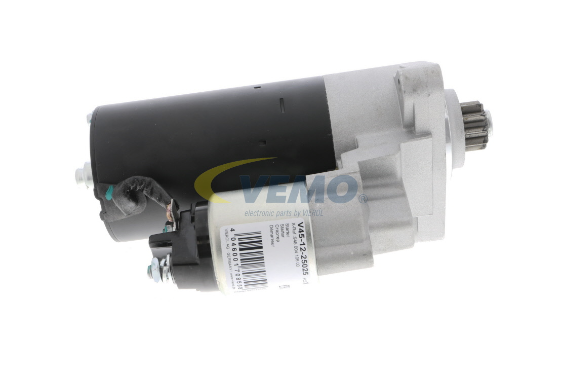 VEMO V45-12-25025 Starttimoottori Porsche Cayenne 955 Turbo 4.5 450 hv M 48.50
