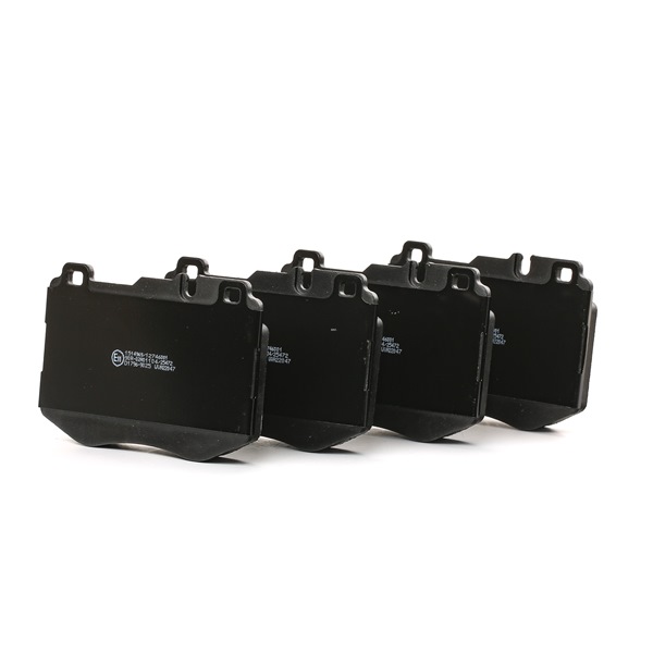 RIDEX 402B1117 Τακάκια φρένων Mercedes S213 E 200 2.0 (213.242) 184 PS M 274.920