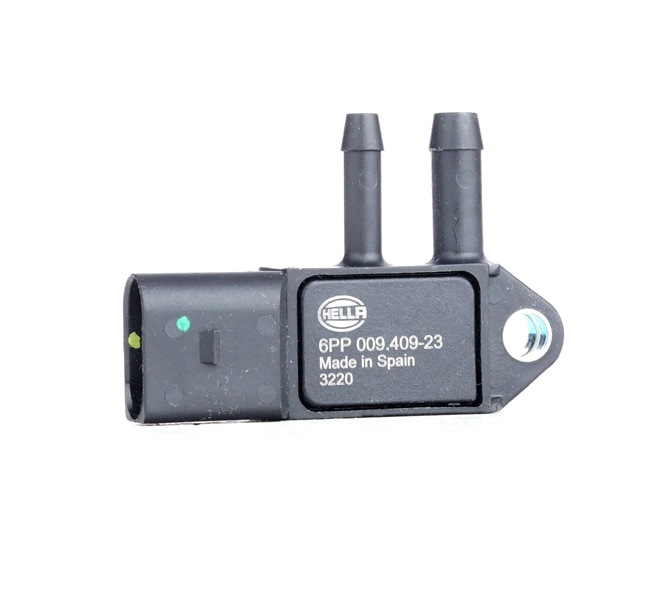 HELLA 6PP 009 409-231 Partikkelfilter sensor Audi A6 C6 2.7 TDI 180 hk BPP