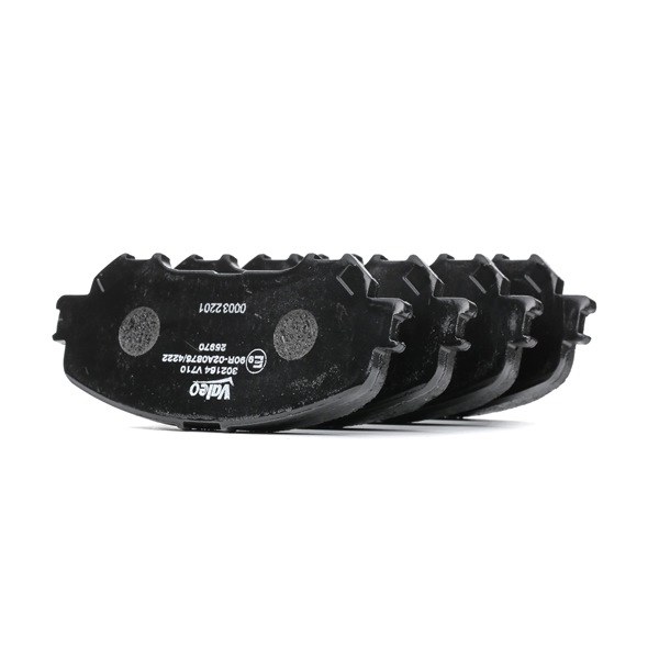VALEO 302164 Tilbehørssæt bremsebakker 2.5 Sce 170 HK 2TR707