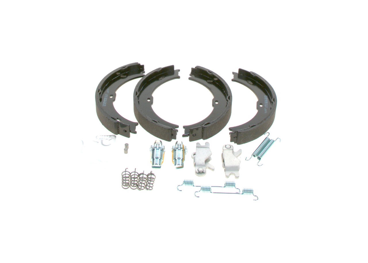 BOSCH 0 204 113 809 Handremschoenen VW Crafter 50 Flatbed Vrachtwagen 2.0 TDI 114 Pk CSLB