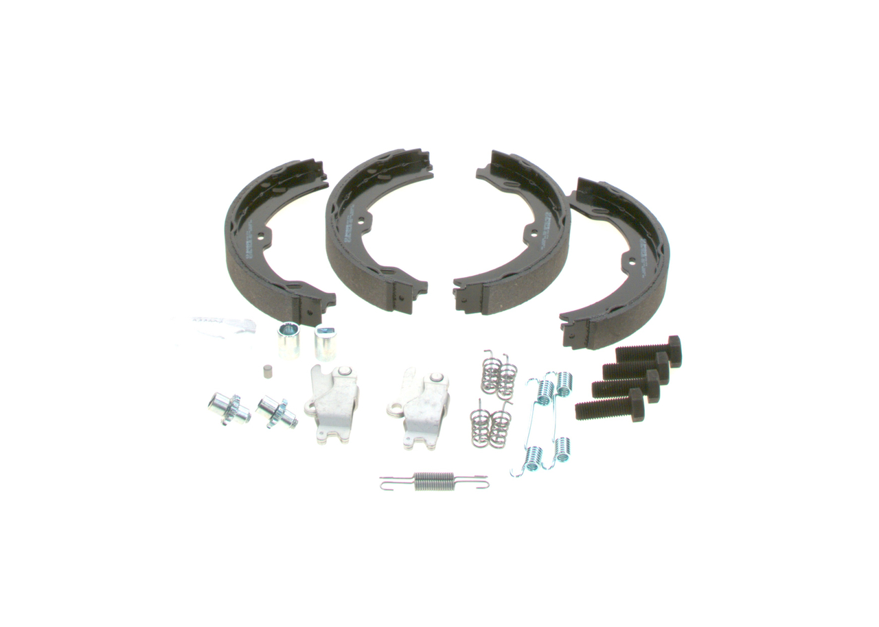 BOSCH 0 204 113 814 Handbremsbeläge MERCEDES-BENZ E-Klasse Pritsche / Fahrgestell (VF211) E 270 CDI (211.616) 163 PS OM 647.961
