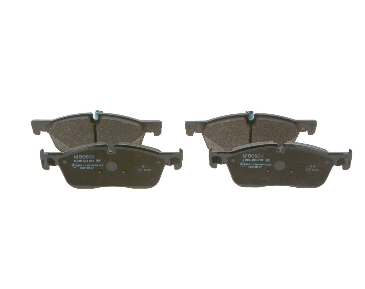 BOSCH 0 986 494 818 Fékdob 2.0 4x4 243 LE 204PT(GTDI)
