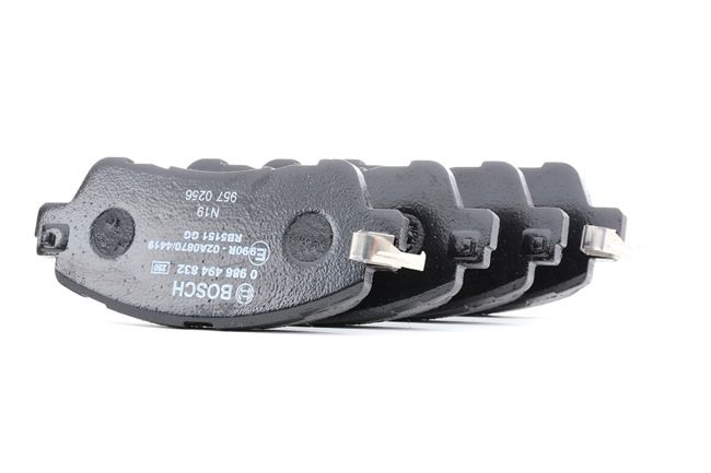 MAZDA BOSCH Kit pastiglie freno 0 986 494 832