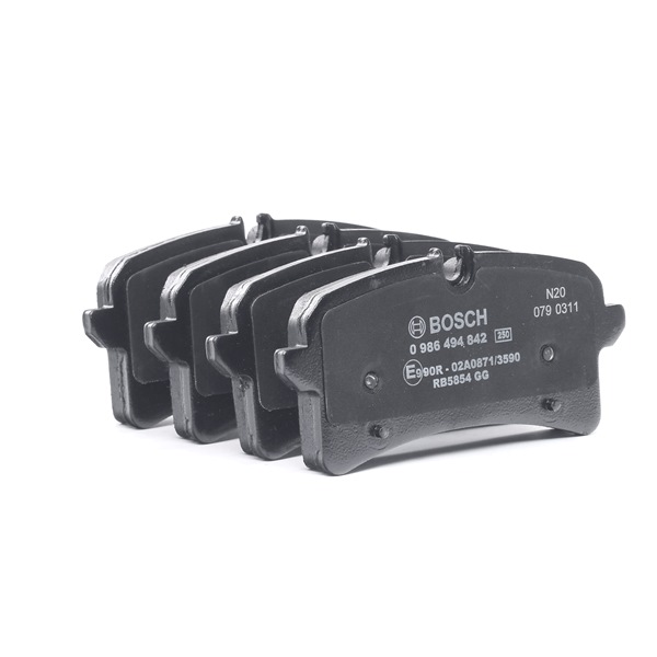 kupić tanie E9 90R- 02A0871/3590 Klocki z podkładką wytłumiającą od BOSCH 95B698451
