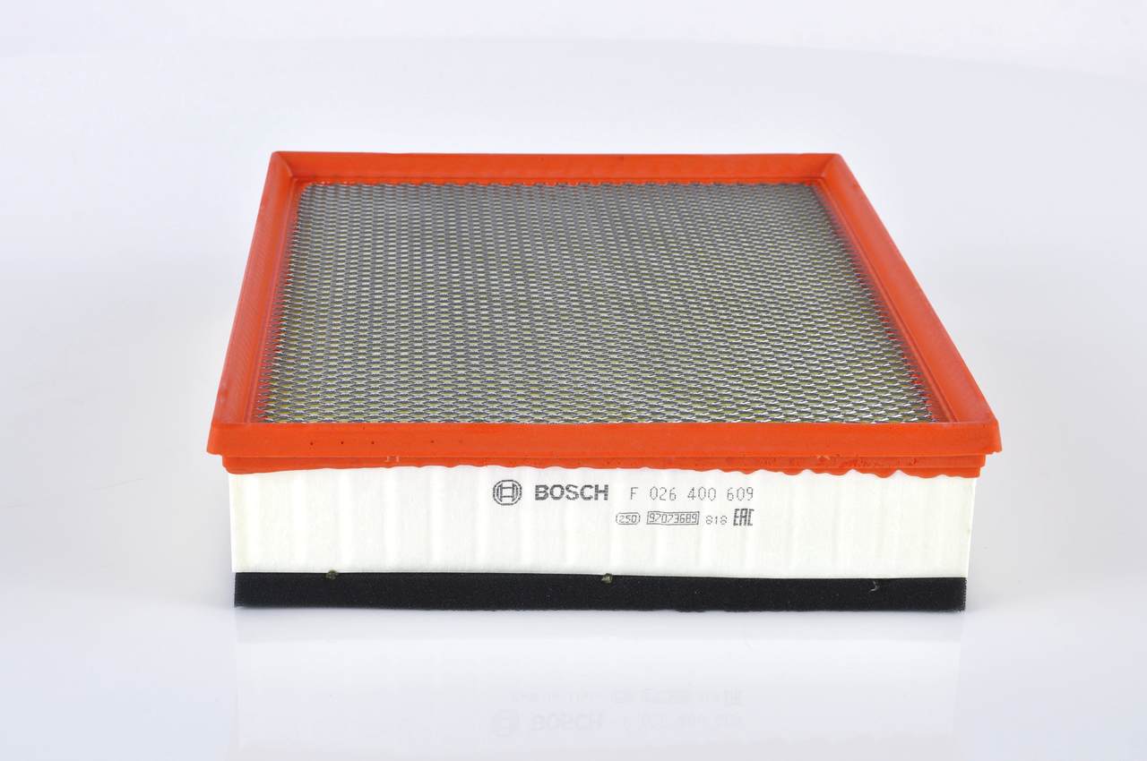 BOSCH F 026 400 609 Filtru aer VW Amarok Camion cu platformă 2.0 TDI 4motion 163 CP CDCA