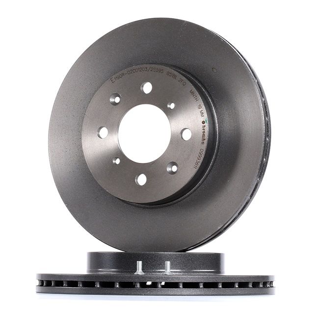 Köp billigt 09.9936.11 Bromsskivor ventilerad invändigt, Ø: 262mm, belagd, med skruvar från BREMBO
