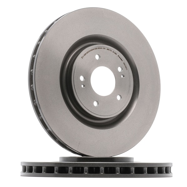 BREMBO 09.A196.11 Bromsskivor Mitsubishi Lancer 8 Sedan EVO X - FQ360 (CZ4A) 359 hk 4B11-FQ60