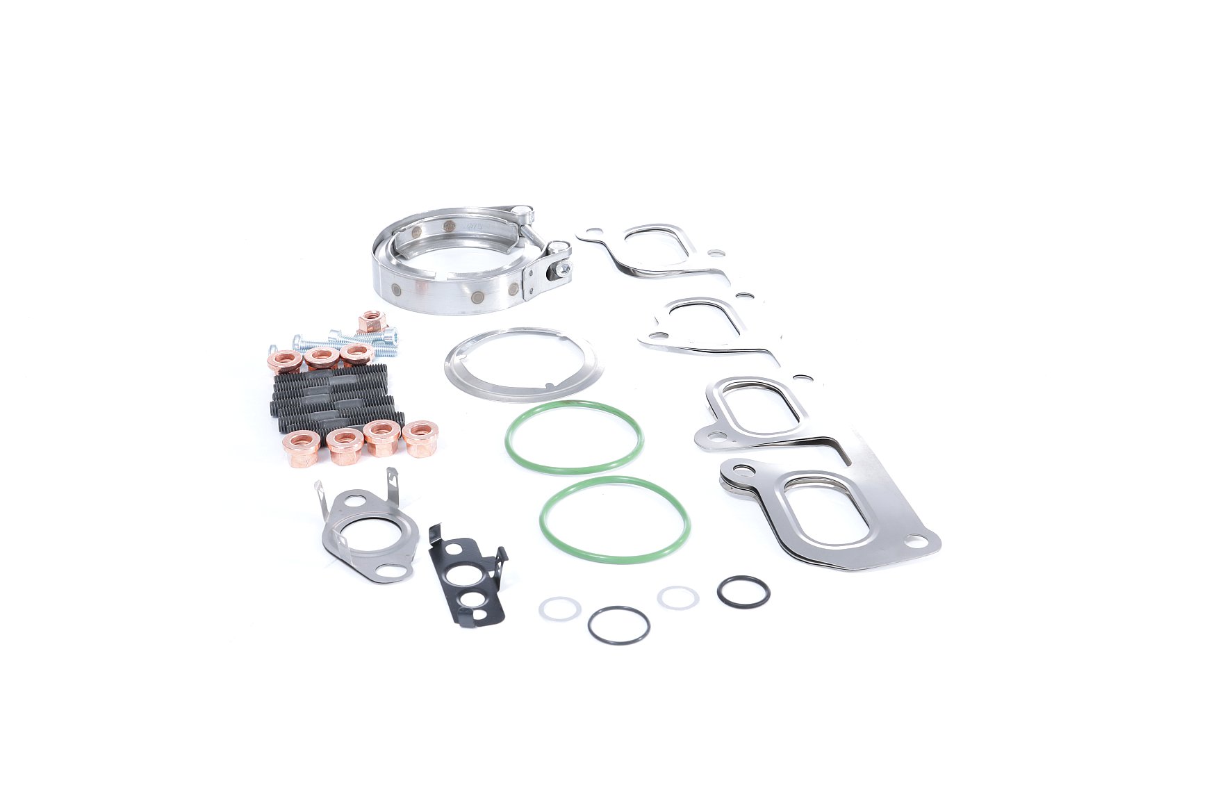 BTS TURBO T931335ABS Montageset uitlaat VW Crafter 50 Flatbed Vrachtwagen 2.0 TDI 109 Pk CSLA