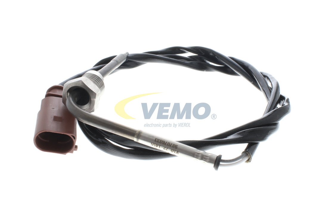 VEMO V10-72-1455 Temperature sensor Audi Q7 4LB 3.0 TDI quattro 204 hp CJMA