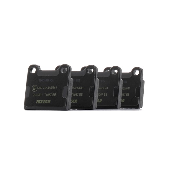 MERCEDES-BENZ TEXTAR Pastiglie 2103501