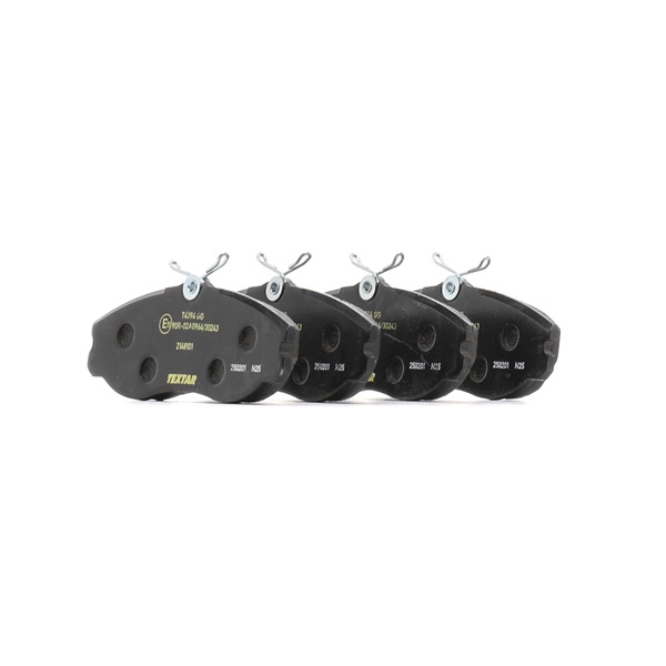 FORD TEXTAR Kit pastiglie freno 2148101