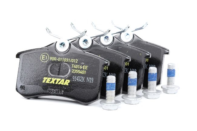 VW TEXTAR Pasticche dei freni 2355401