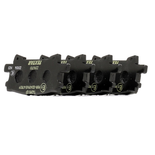 TEXTAR 2396701 Bremsbeläge Lexus RX XU30 330 AWD (MCU38) 232PS 2005