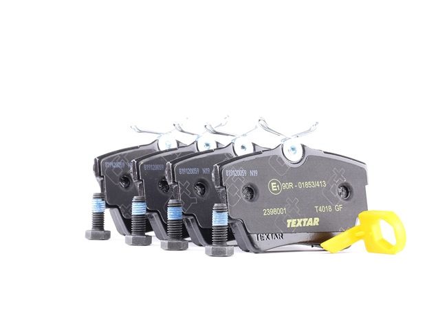 TEXTAR 2398001 Remblokken VAUXHALL Vivaro Flatbed Vrachtwagen / Chassis (X82) 1.6 CDTi 120 Pk R9M 450