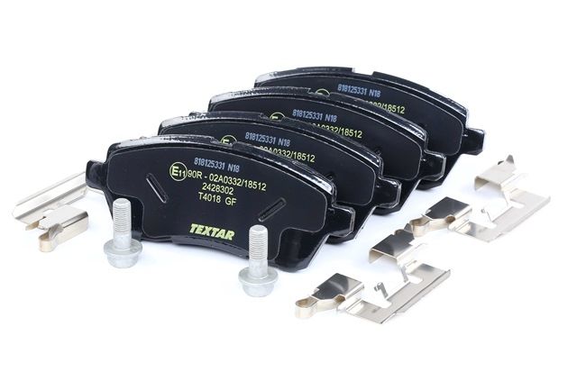 TEXTAR 2428302 Remblokken Ford Fiesta Mk6 1.5 Duratec 112 Pk ZY05