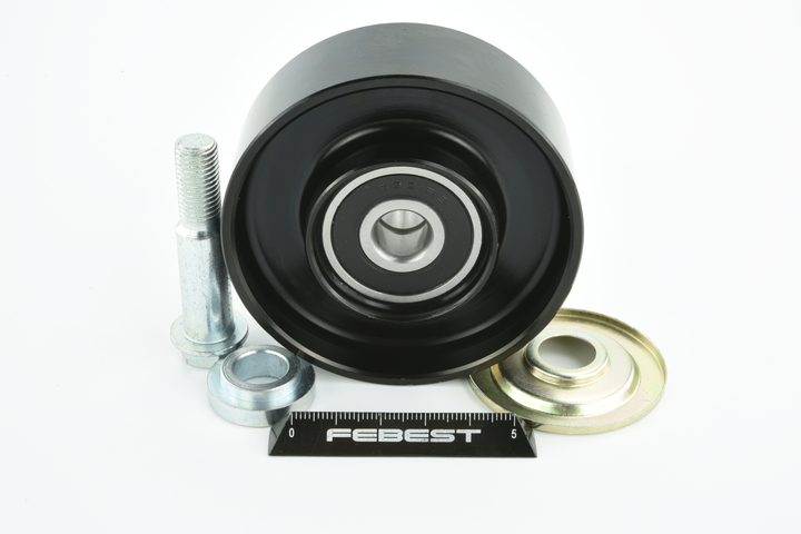 FEBEST 0188-KUN25 Umlenkrolle Toyota Hilux III 2.5 D-4D (KUN15, KUN35) 144PS 2015