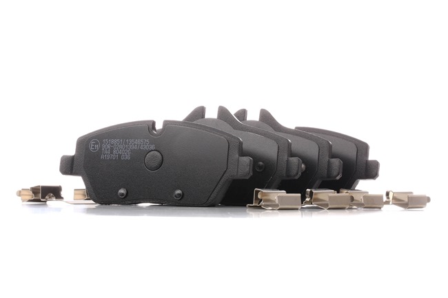 RIDEX 402B1149 Klocki hamulcowe BMW I01 s Range Extender 0.65 184 KM IB1P25B