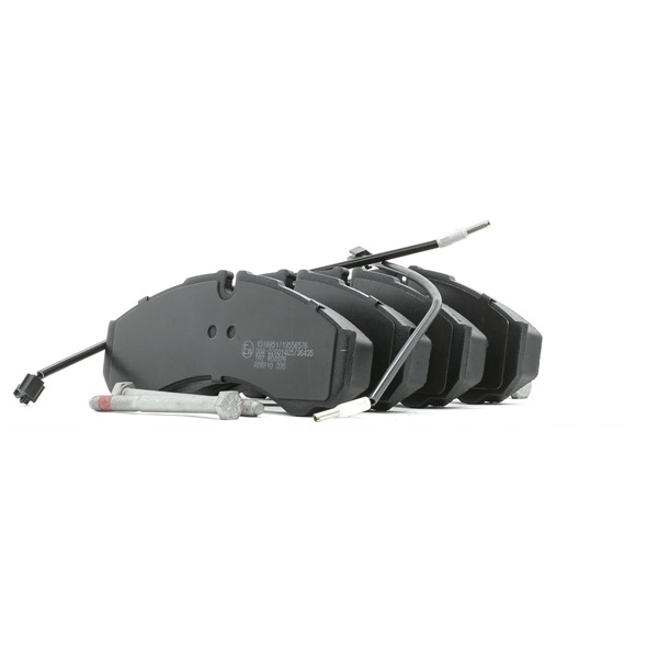 RIDEX 402B1273 Τακάκια φρένων Iveco Daily IV Φορτηγό πλατφόρμα 2.3 40C13, 40C13 /P 126 PS F1AE0481V