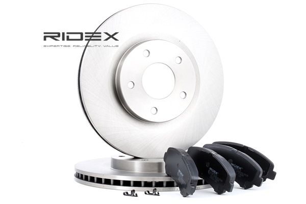 SMART RIDEX Σετ δισκόπλακες τακάκια 3405B0122