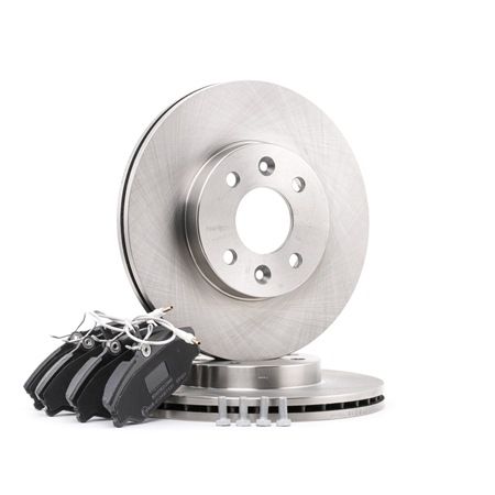 RIDEX 3405B0229 Discos y pastillas de freno Renault Megane Scenic 1.9 dTi 98 cv F9Q 734