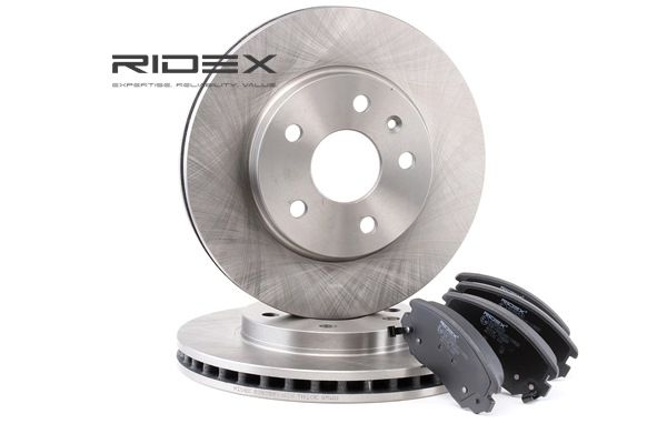 RIDEX 3405B0231 Discos y pastillas de freno Insignia A G09 2.0 CDTI 4x4 (68) 160 cv A 20 DTH