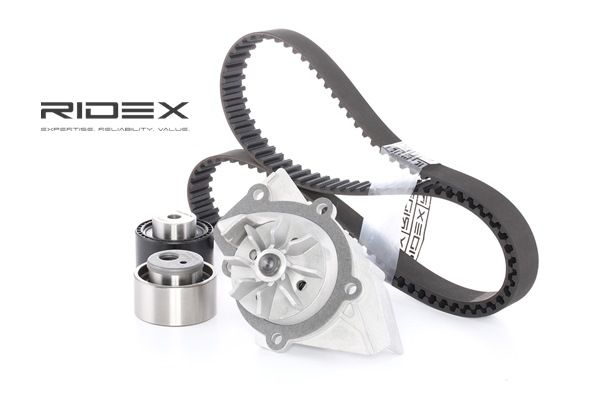 RIDEX 3096W0063 Σετ ιμάντα χρονισμού Fiat Ulysse I 2.0 JTD 16V 109 PS RHW (DW10ATED4)