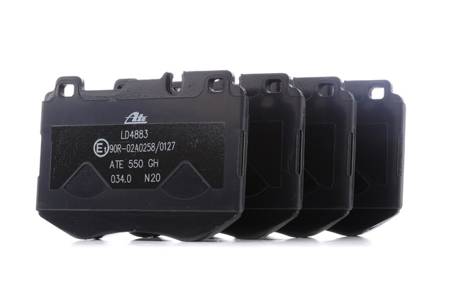 ATE 13.0470-4883.2 Τακάκια φρένων Mercedes W213 E 180 (213.076) 156 PS M 264.915