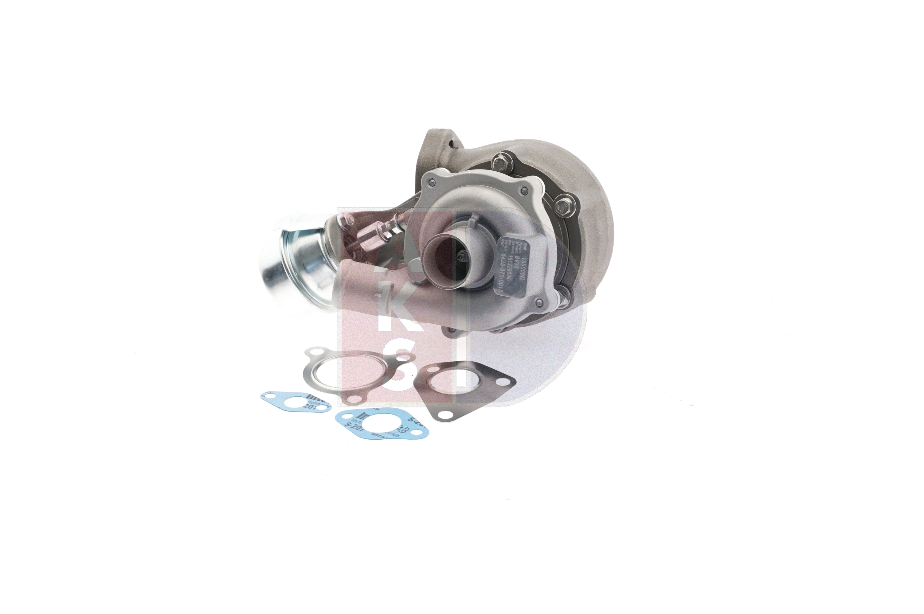 AKS DASIS 155009N Turbo Opel Corsa D 1.3 CDTI (L08, L68) 90 cv Z 13 DTH