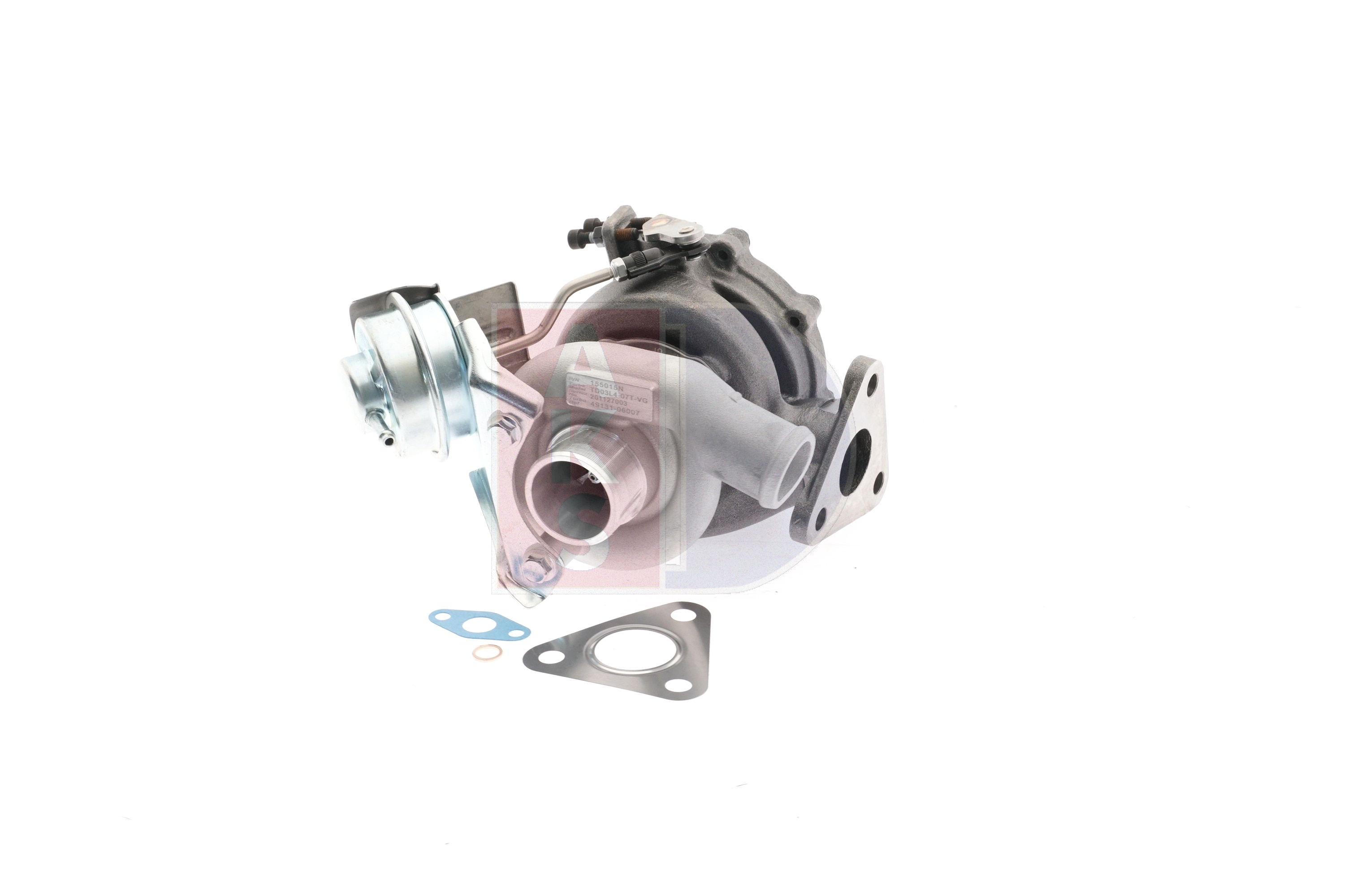 AKS DASIS 155015N Turbo Opel Corsa C Furgón 1.7 CDTi (F08, W5L) 101 cv Z 17 DTH