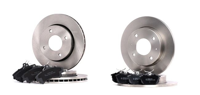RIDEX 3405B0230 Bromssats MITSUBISHI Colt VI (Z30) 1.5 105 hk 4A91