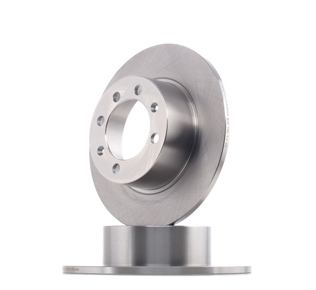 Comparare 82B1322 Dischi freno pieno, Assale posteriore, Ø: 269,4mm, Non rivestito, Ghisa, senza viti/bulloni da RIDEX 8904575 a buon mercato