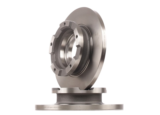 RIDEX 82B1387 Brake discs FORD Transit Mk7 Platform / Chassis (V363) 2.0 EcoBlue 4x4 130 hp YMR6