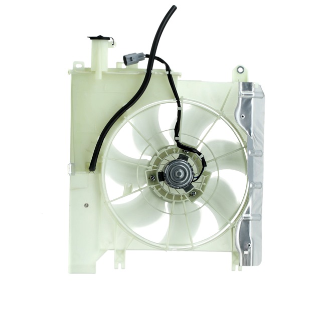 RIDEX 508R0042 Radiator fan Citroen C1 2 1.0 VTi 69 hp CFB (1KR)