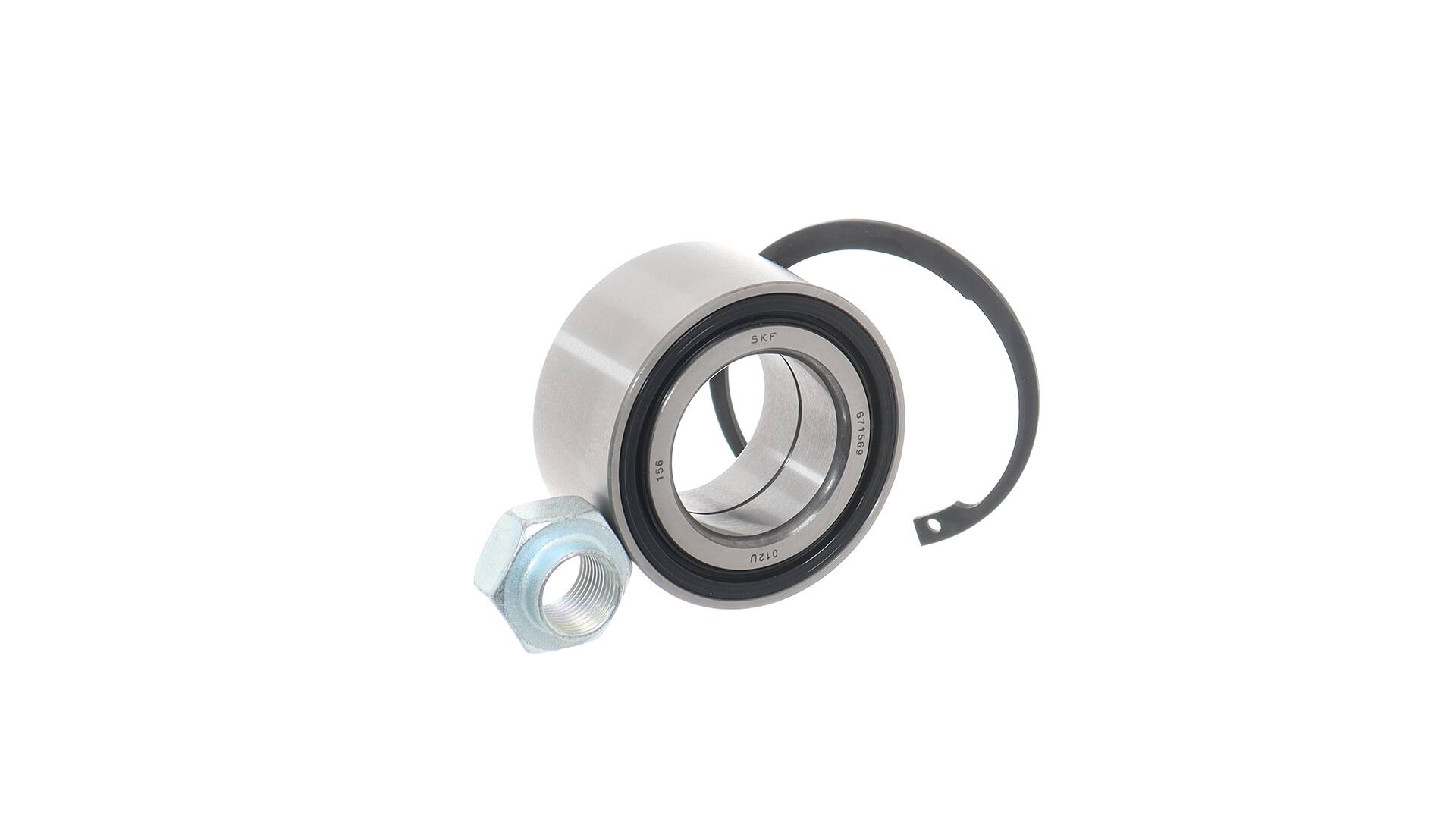 SKF VKBA 6819 Pyörännapa Suzuki Wagon R+ MM 1.3 DDiS (RB 413D) 70 hv Z13DT