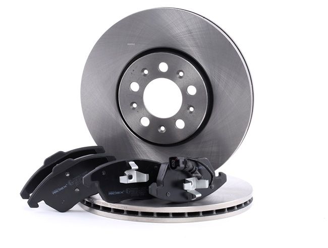 RIDEX 3405B0297 Set freni a disco SKODA Fabia II Combi (545) 1.2 TSI 105 CV CBZB
