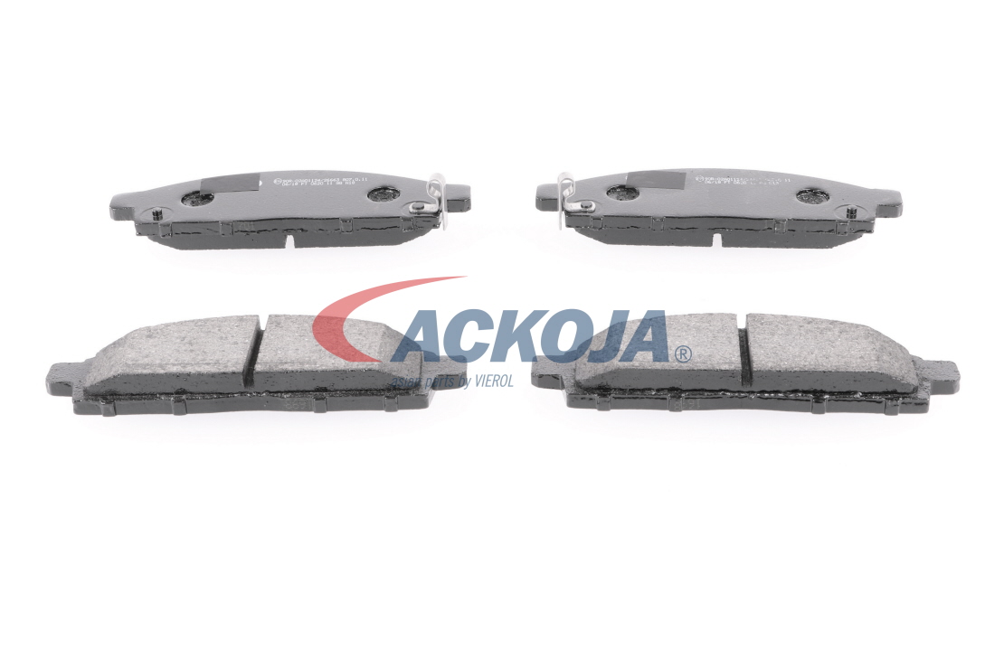 ACKOJA A37-0028 Τακάκια φρένων Fiat Fullback Pick-up 2.4 D 4x4 (KT0T) 150 PS 4N15