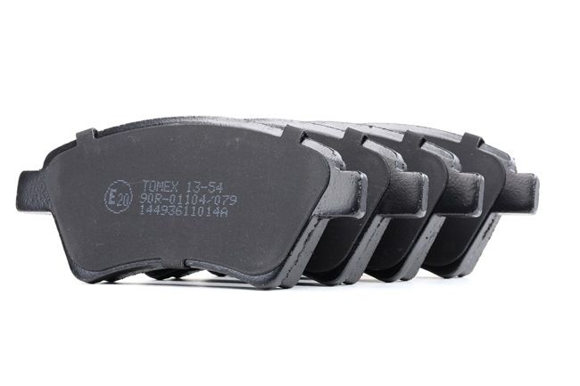 TOMEX brakes TX 13-54 Bremseklodser RENAULT Megane II Sedan (LM) 1.5 dCi (LM0F, LM0T, LM2B) 82 HK K9K 722