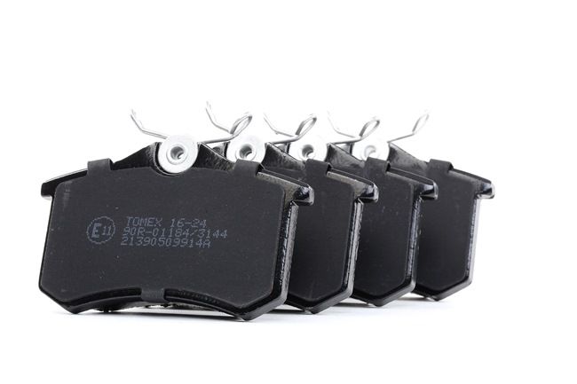 TOMEX brakes TX 16-24 Τακάκια φρένων CITROËN DS3 Hatchback 1.6 THP 150 PS 5FX (EP6DT)