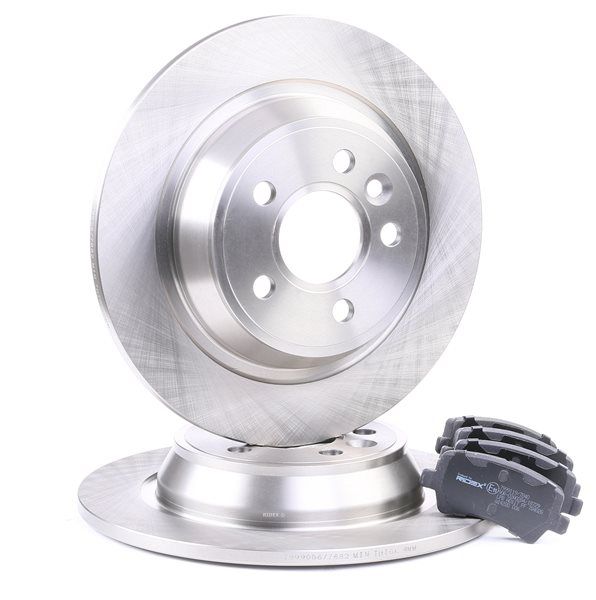 RIDEX 3405B0302 Fékdob 2.0 4x4 243 LE 204PT(GTDI)