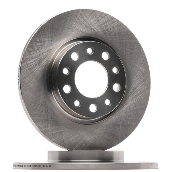 Comparare 82B1758 Dischi freno pieno, Assale posteriore, Ø: 278mm, rivestito, senza anello sensore ABS, senza supporto, con bulloni/viti da RIDEX a buon mercato