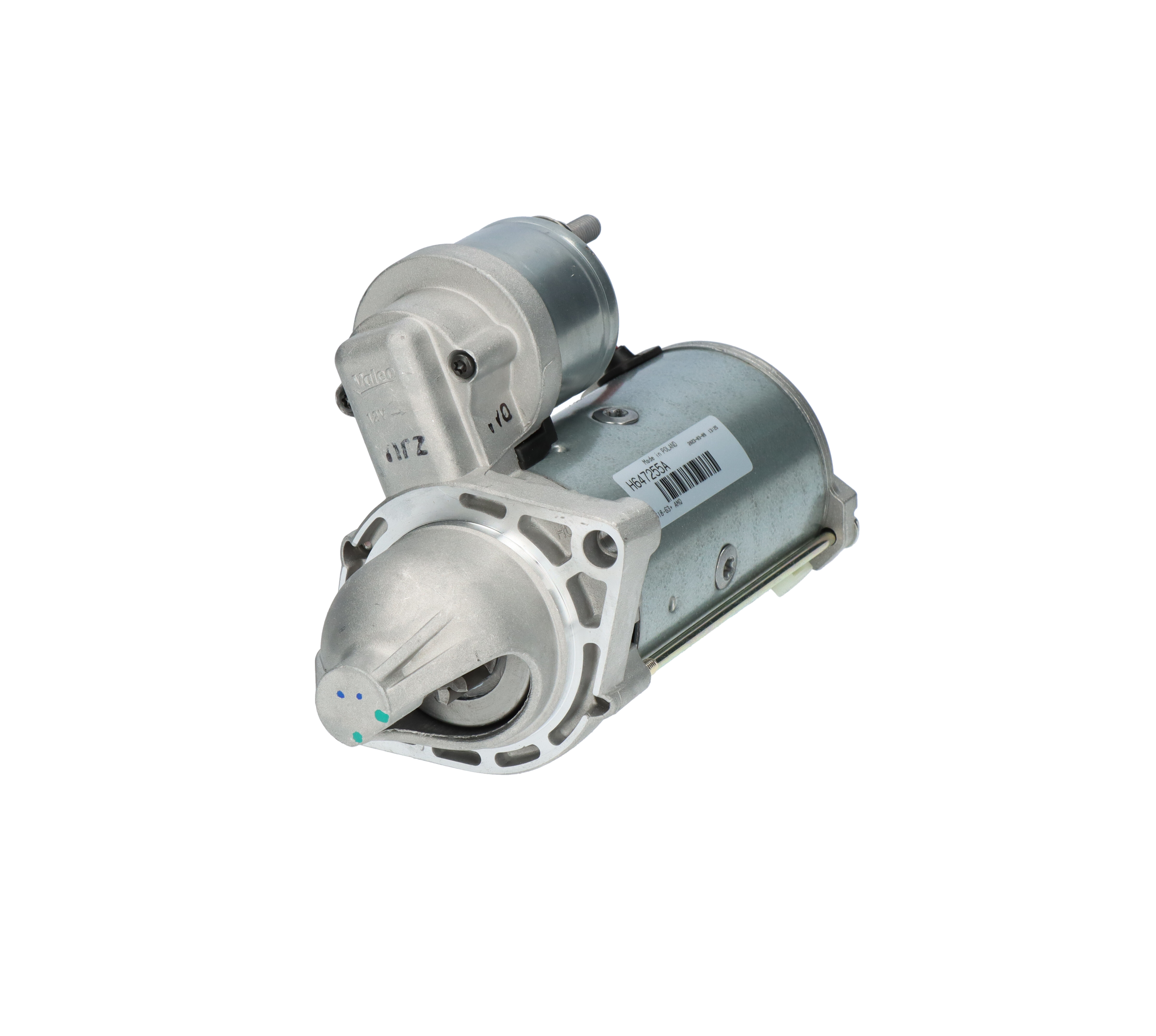 VALEO 458801 Käynnistysmoottori Lancia Ypsilon 843 1.3 D Multijet (843.AXF11, 843.AXF1A, 843.AXM11,... 75 HV