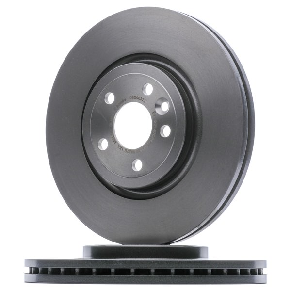 BREMBO 09.D063.21 Discos de freno Jaguar F-Pace X761 2.0 D200 MHEV 204 cv 204DTY(AJ21D4)