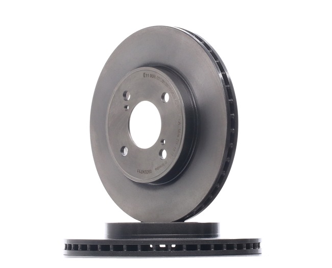 BREMBO 09.D247.11 Discos de freno Suzuki Swift AZ 1.2 (A2L412) 82 cv K12M